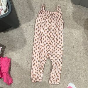 Carter's Light Pink Floral Romper